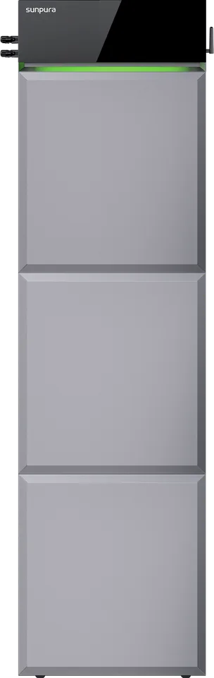 Sunpura S4800 + 2× B4800 – Frontansicht